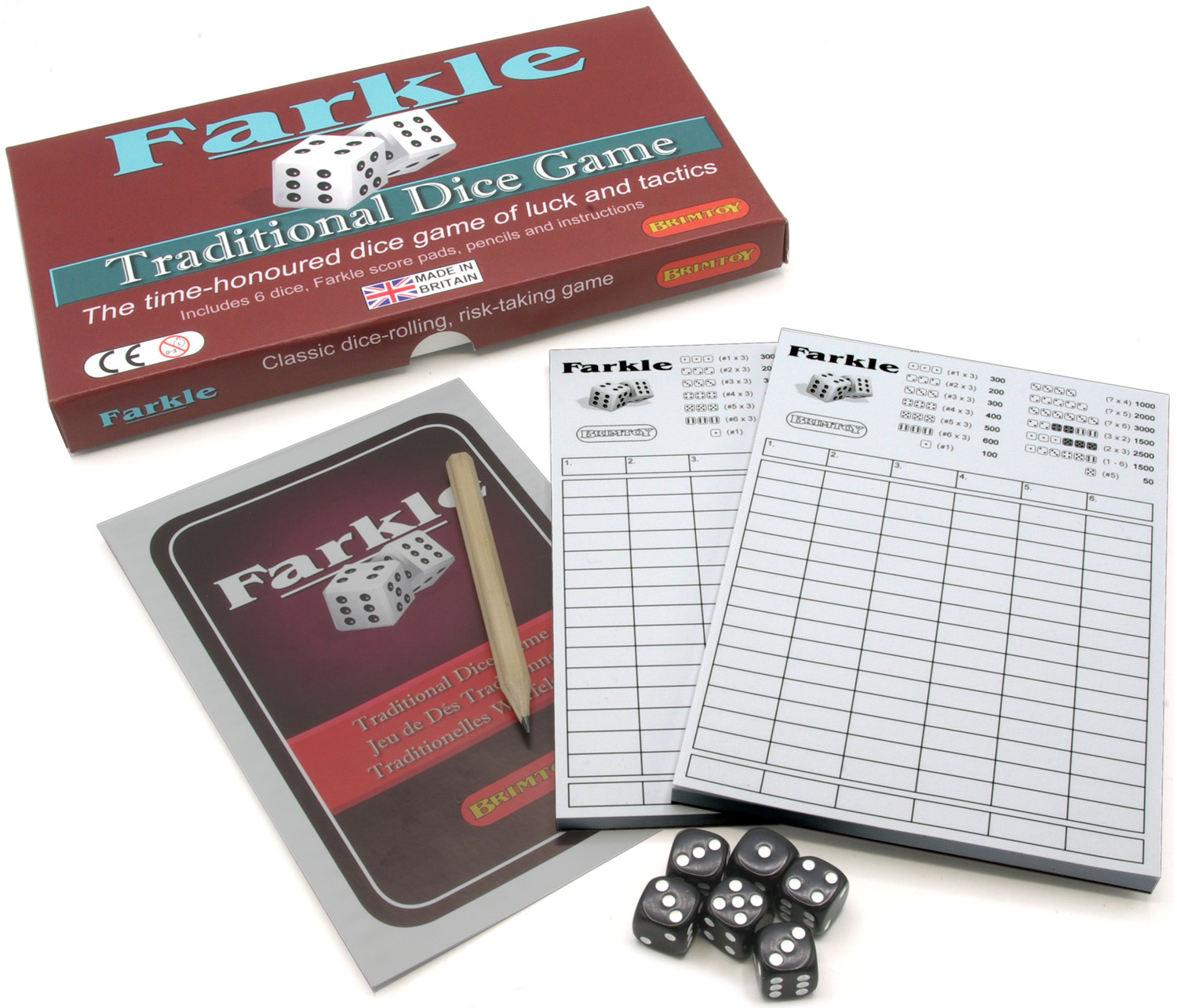 Farkle - traditional dice game
