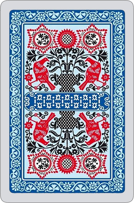 Pigeons single cards - blue