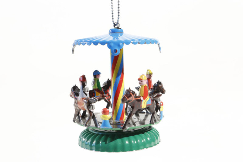 Hanging Decorative carousel with horses