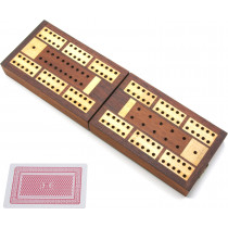 Folding Antique Cribbage Box