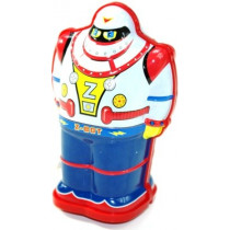 Schylling Wind - up Tin Robot  - "Z - BOT"