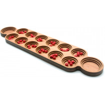 Mancalla / Wari, traditional wooden board game 