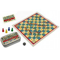 Snakes & Ladders. Traditional Pocket Game