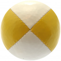 Yellow & White Juggling Ball