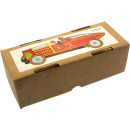 Red race car number 3